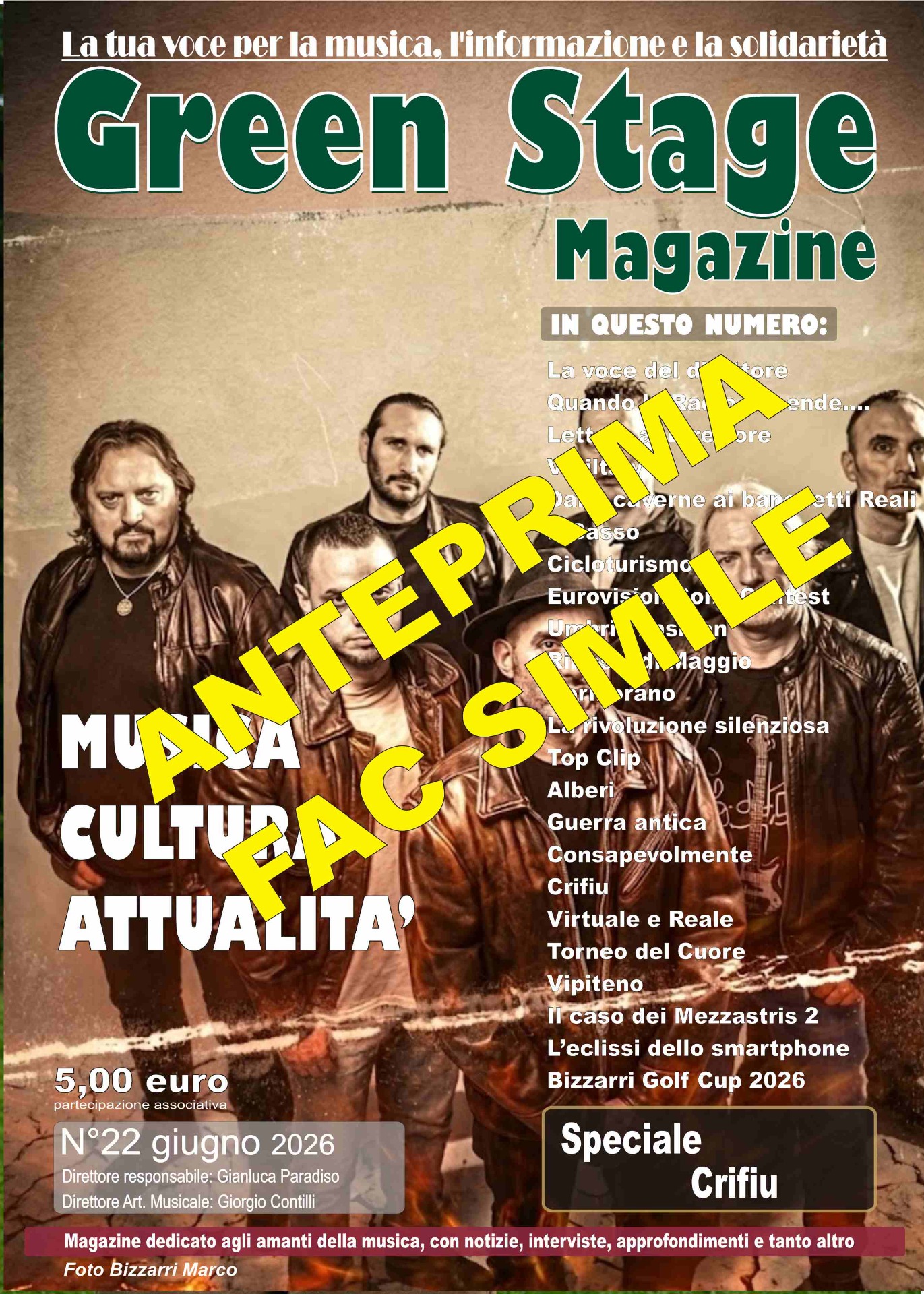 ANTEPRIMA GIUGNO 2026